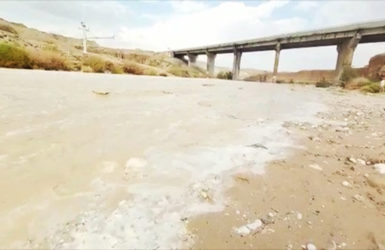 Бурный разлив рек в Израиле